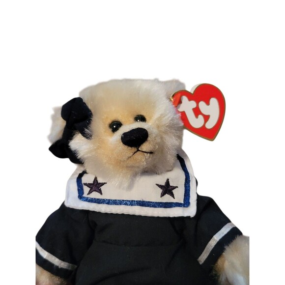 Vintage TY Attic Treasures Lot of 2 Breezy and Orion Navy Sailor Universe - Picture 3 of 5